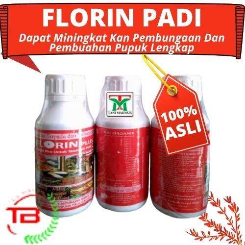 Pupuk Cair Tanaman Padi 500 ML Florin Padi Lazada Indonesia