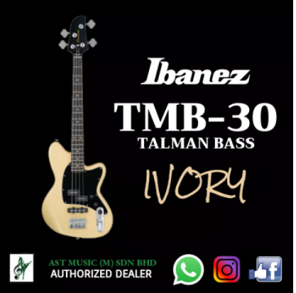 Ibanez Tmb Talman Standard Electric Bass Guitar Ivory Lazada