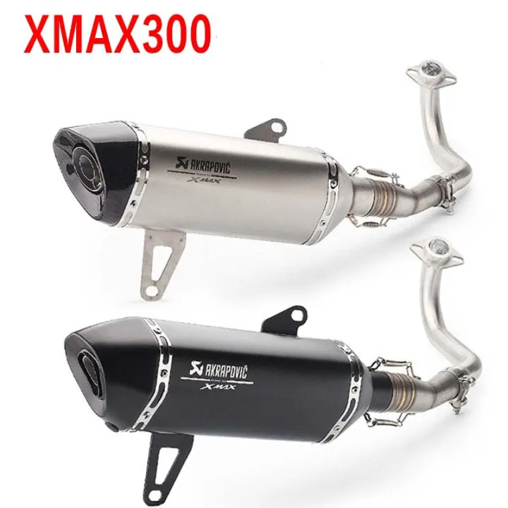 Full Exhaust System Xmax Modification Motorcycle Slip On Exhaust