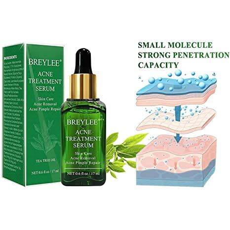 Acne Treatment Serum Breylee Tea Tree Clear Skin Serum For Clearing