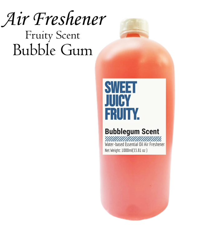 Liter Water Based Essential Oil Air Freshener Bubble Gum Scents For