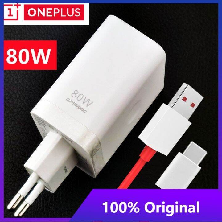 Hot W Original Oneplus Charger W Supervooc Adapter Warp Fast Charge