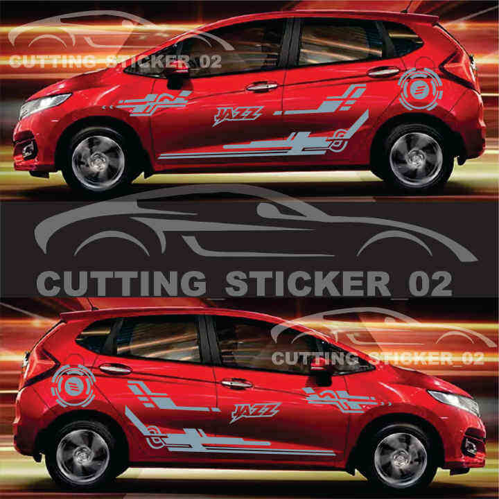 Sticker Mobil Honda Jazz Sticker Variasi Mobil Honda All Tipe Lazada