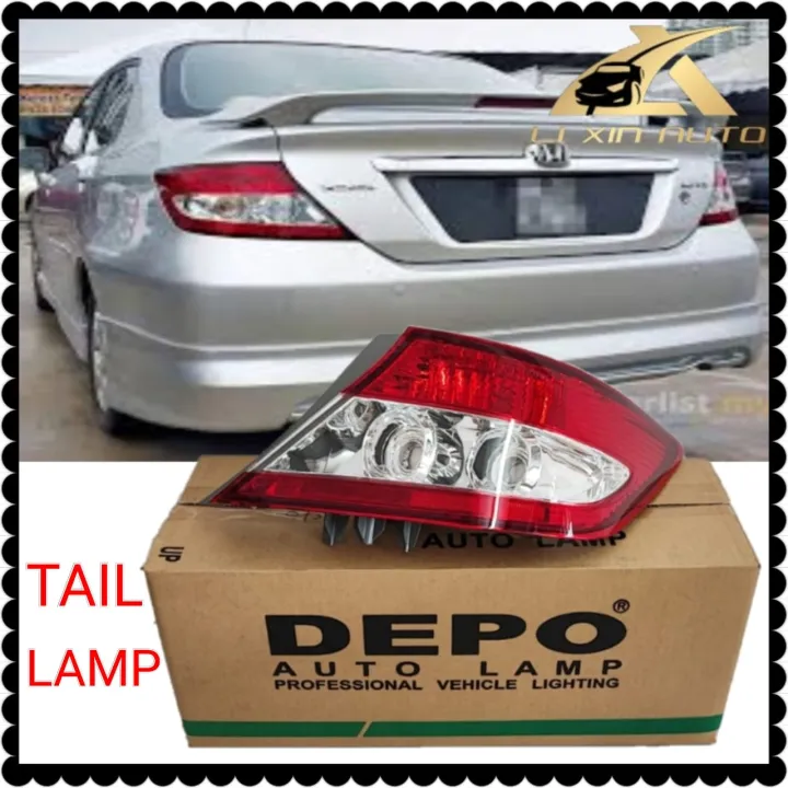 HONDA CITY SEL 2003 2004 TAIL LAMP TAIL LIGHT DEPO TAIWAN Lazada