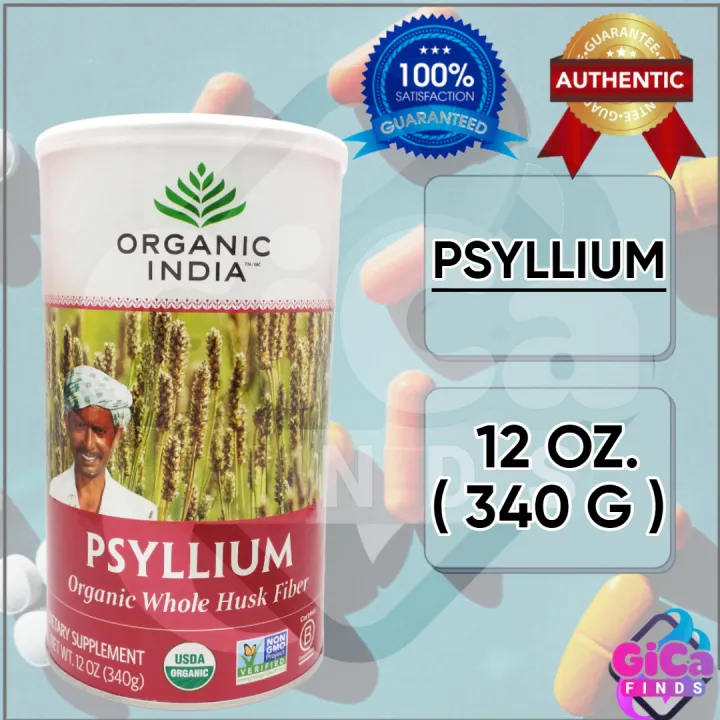 Organic India Psyllium Organic Whole Husk Fiber Oz G Lazada Ph