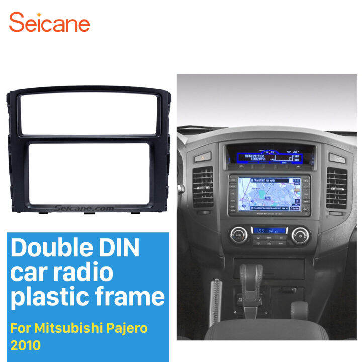 Seicane Din Car Radio Fascia Auto Styling Trim Dash Frame Cd