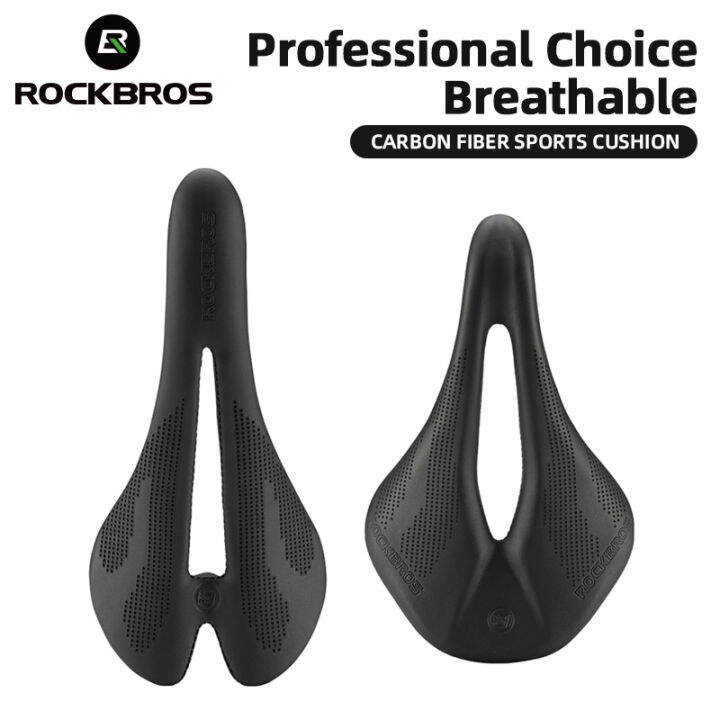 Rockbros Carbon Fiber Bicycle Seat Saddle Ultralight Professional