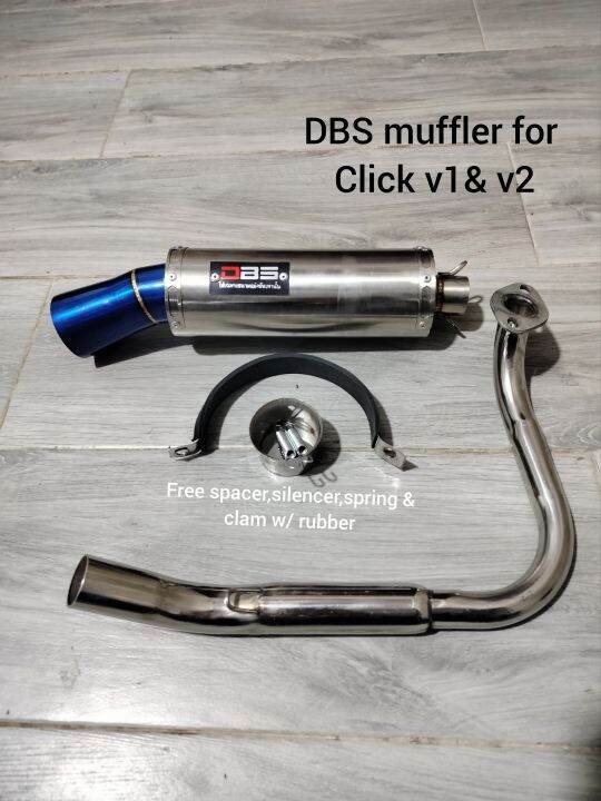 Dbs Muffler For Honda Click Lazada Ph