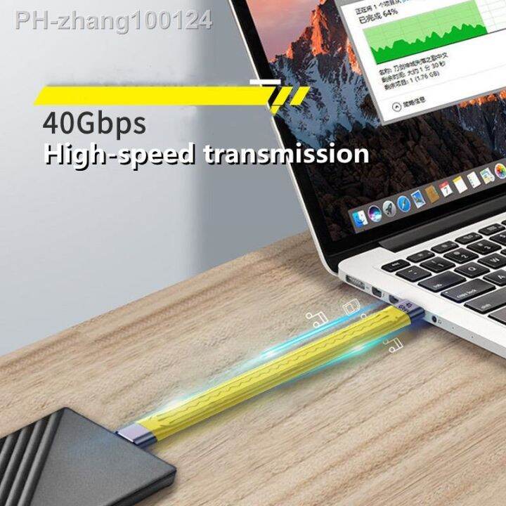 Usb Gen Gbps Thunderbolt Data Cable Pd W A Fast Charging