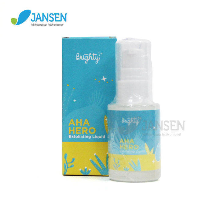 Brighty Aha Hero Exfoliating Liquid Serum Pencerah Dan Pemutih Ketiak