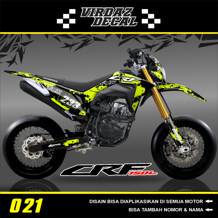 COD Decal CRF 150 L Sticker Fullbody Dekal Stiker CRF 150 L Full Body