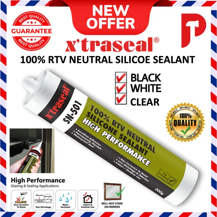 Xtraseal Sn Rtv Neutral Silicone Sealant Ml Lazada