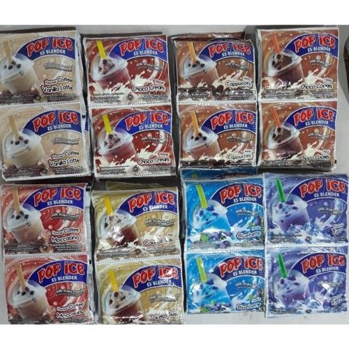 Bisa Cod Pop Ice Sachet Semua Rasa Ada Pop Ice Rencengan