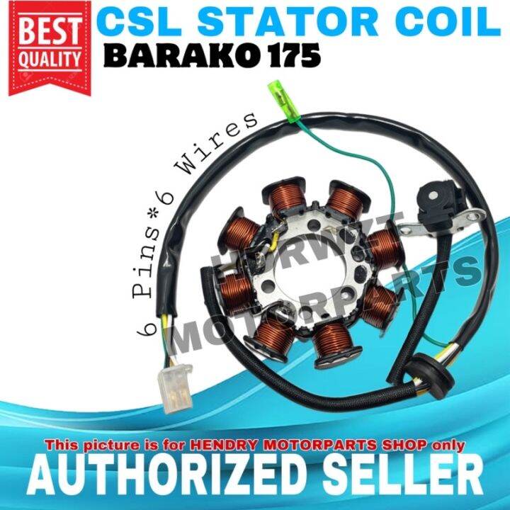 CSL Stator Coil For KAWASAKI BARAKO 175 Japan Quality Motorcycle