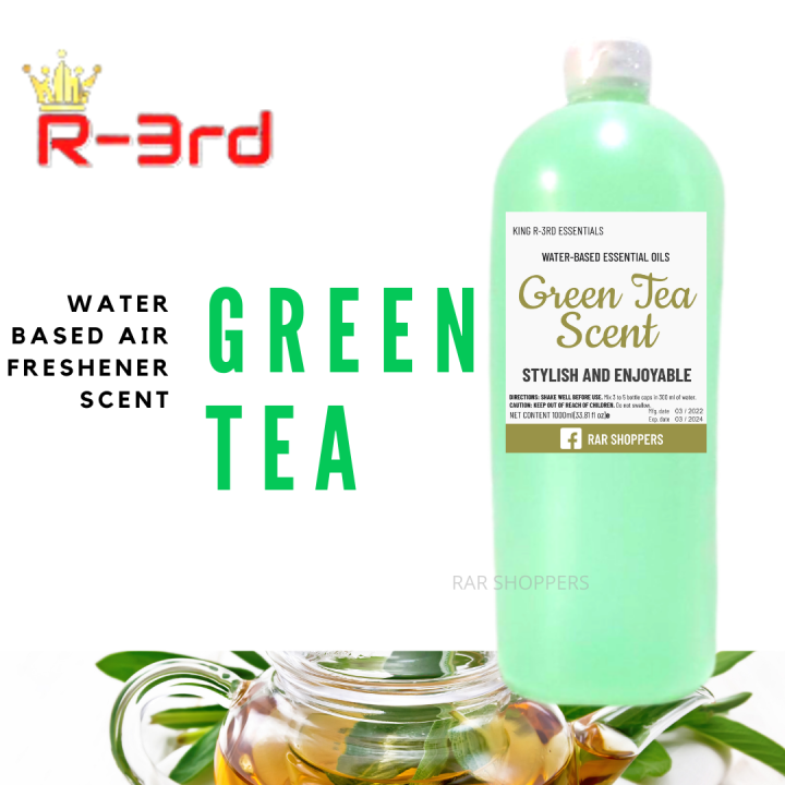 1 Liter Water Based Essential Oil With Green Tea Premium Scent Air