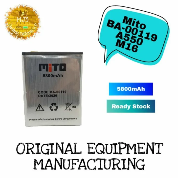 Baterai Battery Batre Original Mito Ba A Fantasy Style M