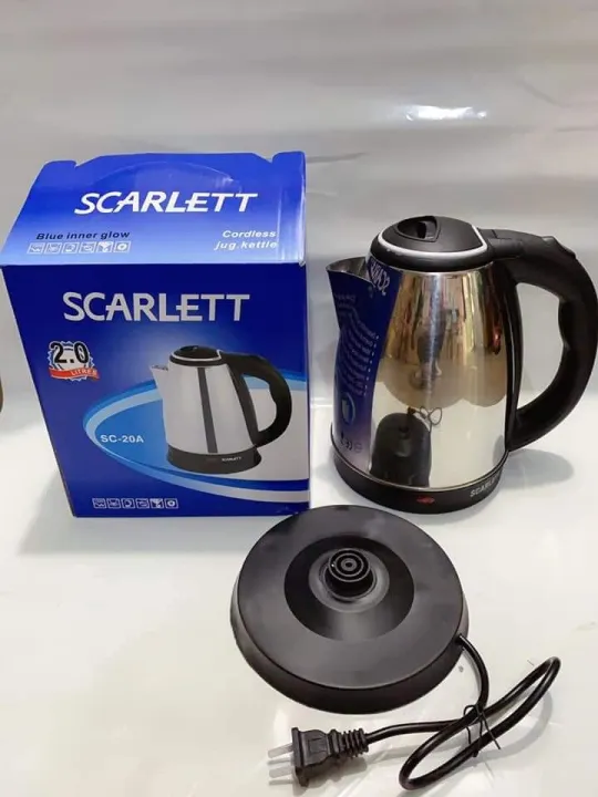 Scarlett Stainless Steel Electric Kettle L Electric Heat Kettle