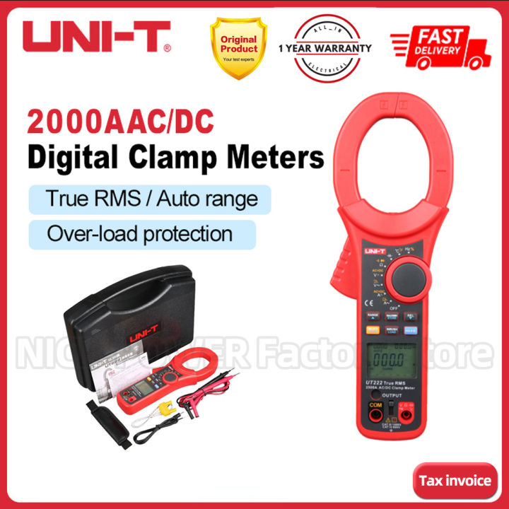 Uni T Digital Clamp Meter Ut Ut Ut A Auto Data Hold