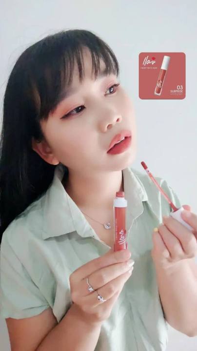 Lipstik ILAV HWI 3 SURPRISE Chocored Pilihan Warna Yang Cantik Siap