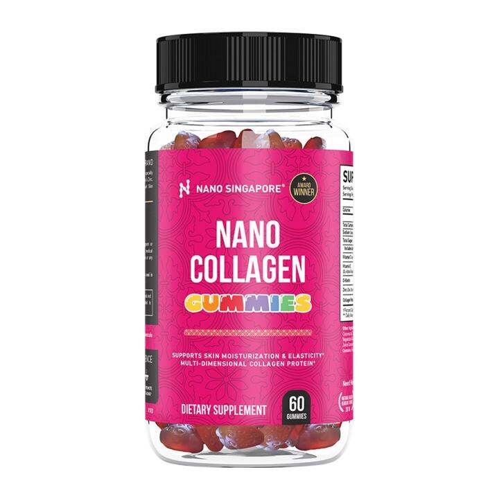 Nano Singapore Collagen Gummies Vitamin C Plus Biotin Plus Selenium