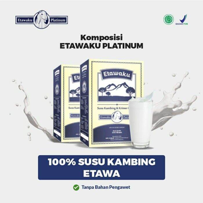 Susu Kambing Etawa Berkualitas ETAWAKU PLATINUM Lezat Dan Kaya Manfaat