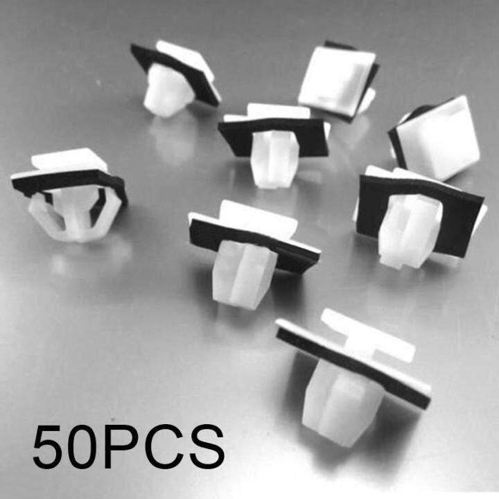 Pcs Car Clips Nylon Moulding Clips Rocker Panel Retainer W Sealer