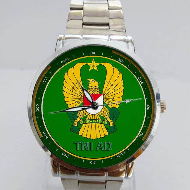 Jam Tangan Custom Stainless TNI AD Lazada Indonesia