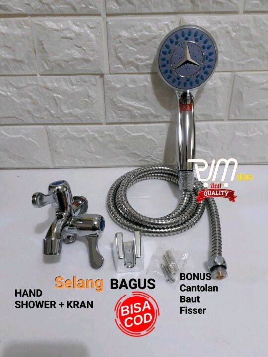 PJM STORE PAKET MURAH Kran Shower Kamar Mandi Handshower Mini 3 Mode