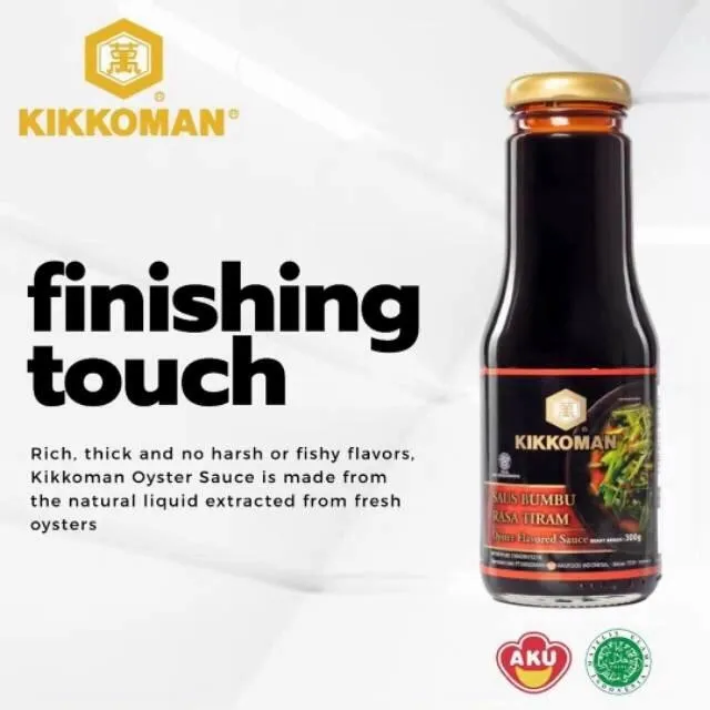 Kikkoman Saus Tiram Premium Halal Oyster Sauce 300 Gr Lazada Indonesia