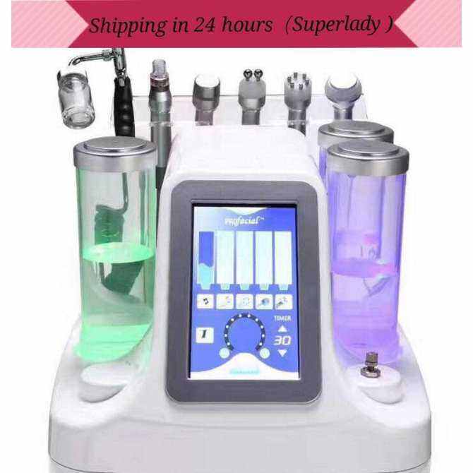 Superlady In Hydra Dermabrasion Aqua Peel Clean Skin Care Bio Light