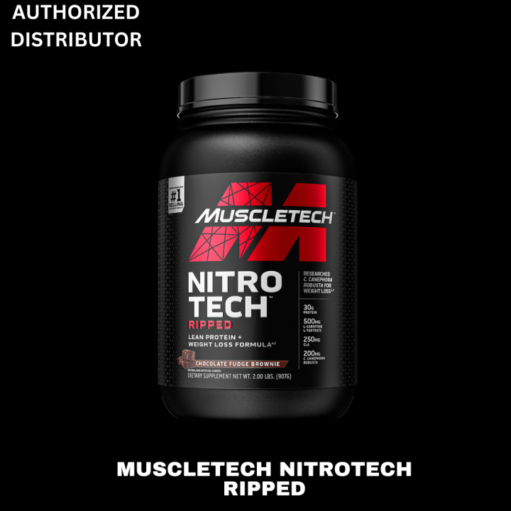 Muscletech Nitro Tech Ripped Lean Whey Protein Lbs Lazada Ph