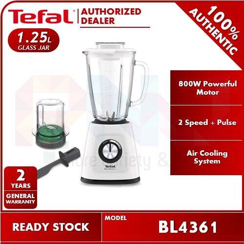 Tefal 1 25L Glass Jar Blendforce II Blender BL4361 Lazada