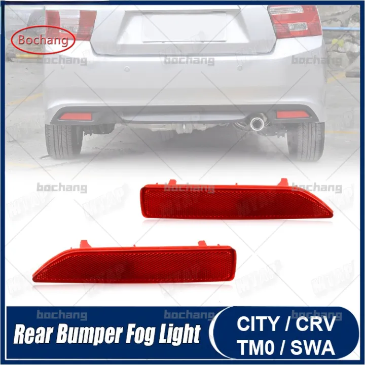 Car Rear Bumper Reflector For Honda City Gm Tm Crv