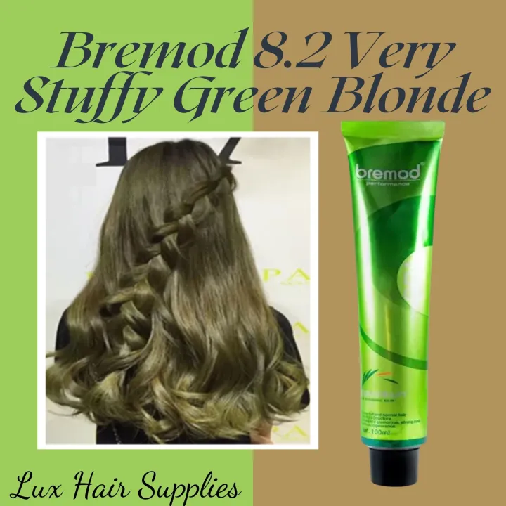 Lux Hair Suppllies Bremod 8 2 Light Stuffy Green Blonde Lazada PH