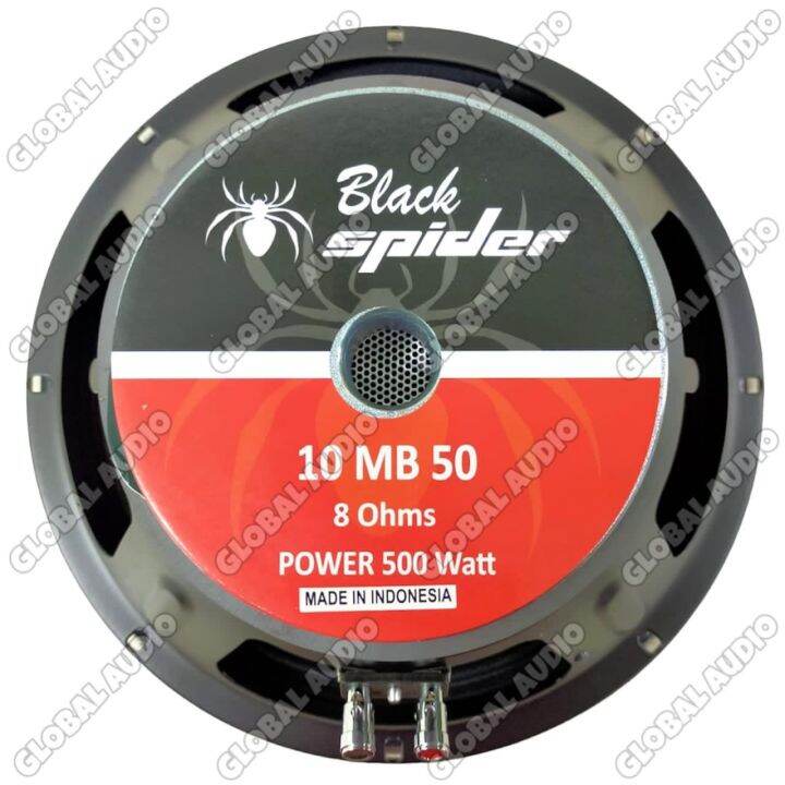 Speaker Komponen Black Spider Bs Mb Original Woofer Blackspider