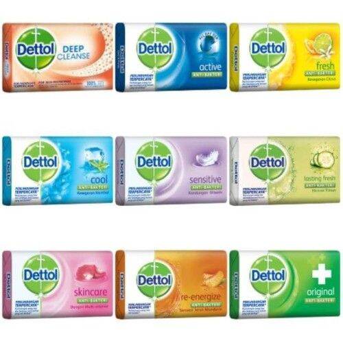 Dettol Sabun Batang Dettol Barsoap 100 Gram Lazada Indonesia