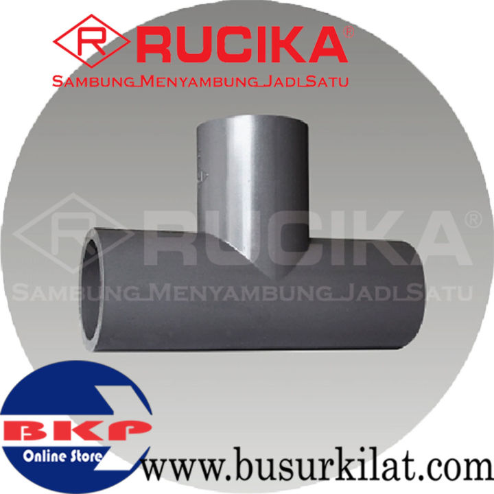 Tee 1 1 2 Inch Pvc RUCIKA AW Sambungan Pipa Tee Pvc Rucika