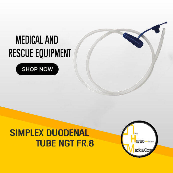 SIMPLEX DUODENAL TUBE NGT FR 8 SOLD PER BOX Lazada PH