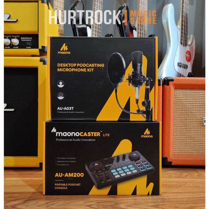 Maonocaster Lite Au Am Dan Mic Maono Au A T Studio Bundle Lazada