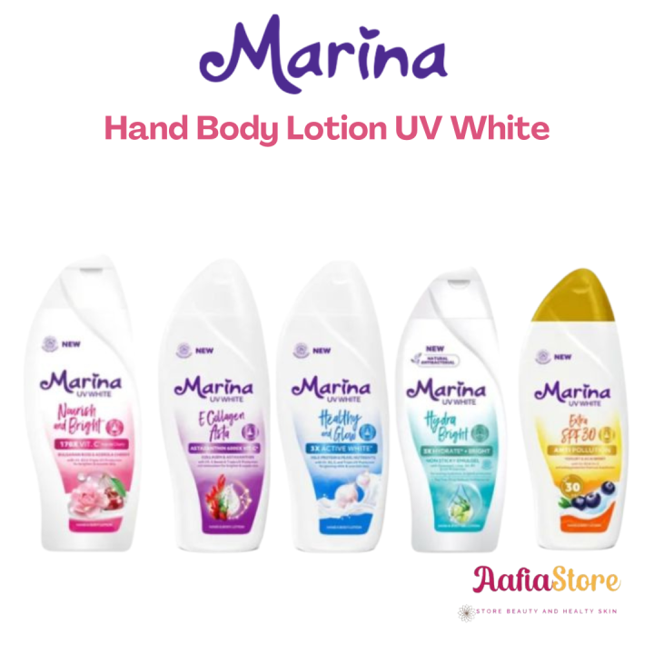 Marina Hand Body Lotion Uv White Lazada Indonesia