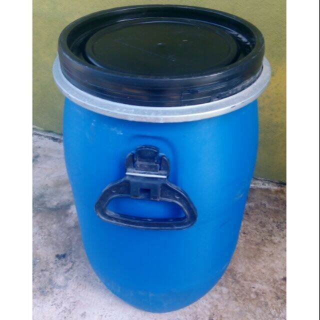 Malaysia Stock Tong Drum Biru Liter Lazada