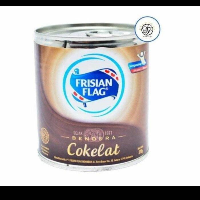 Susu Kental Manis Bendera Frisian Flag Kaleng G Rasa Coklat