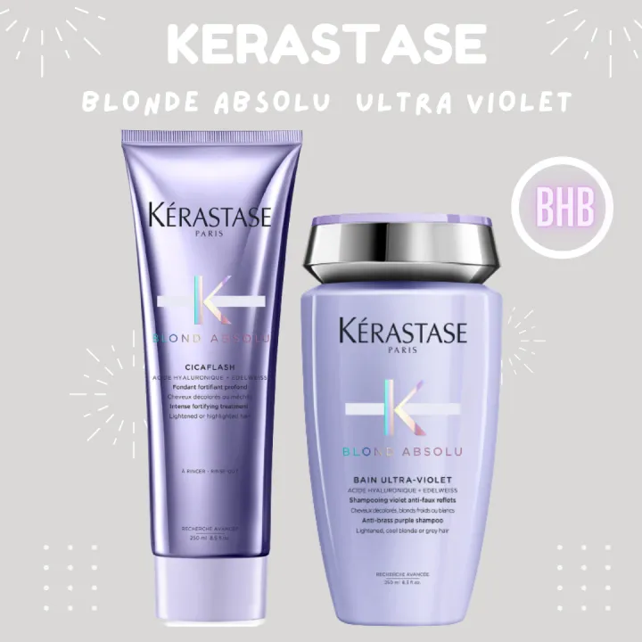 Kerastase Blonde Absolute Bain Ultra Violet Shampoo 250ml Cicaflash