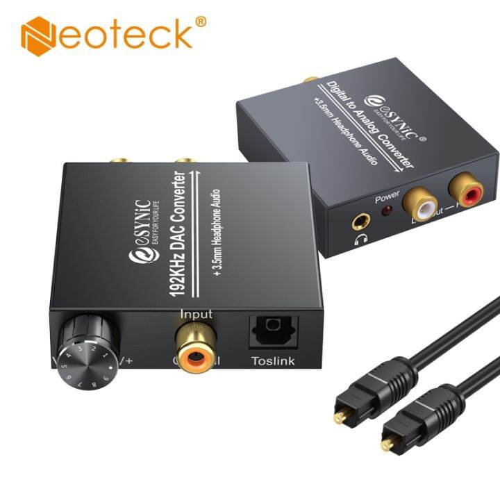 Neoteck Khz Khz Digital To Analog Audio Converter Dac With Volume