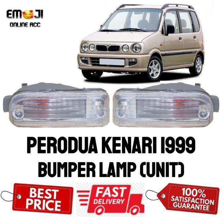 Perodua Kenari Crystal Front Bumper Signal Lamp Bumper Lamp