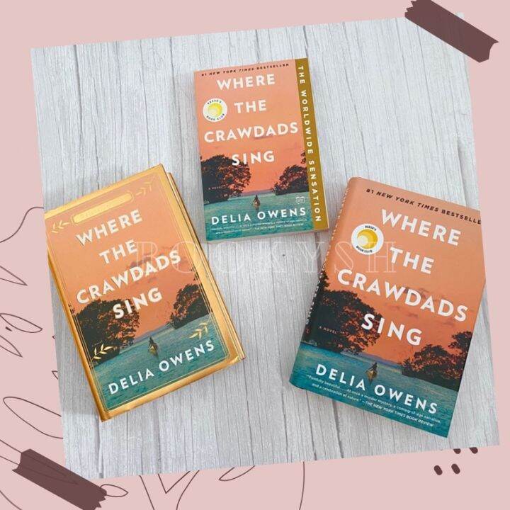 WTLWhere The Crawdads Sing By Delia Owens Paperback Hardcover Deluxe