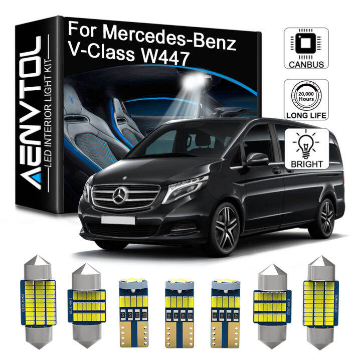 Aenvtol Pcs Canbus For Benz V Class W V V V Led Interior