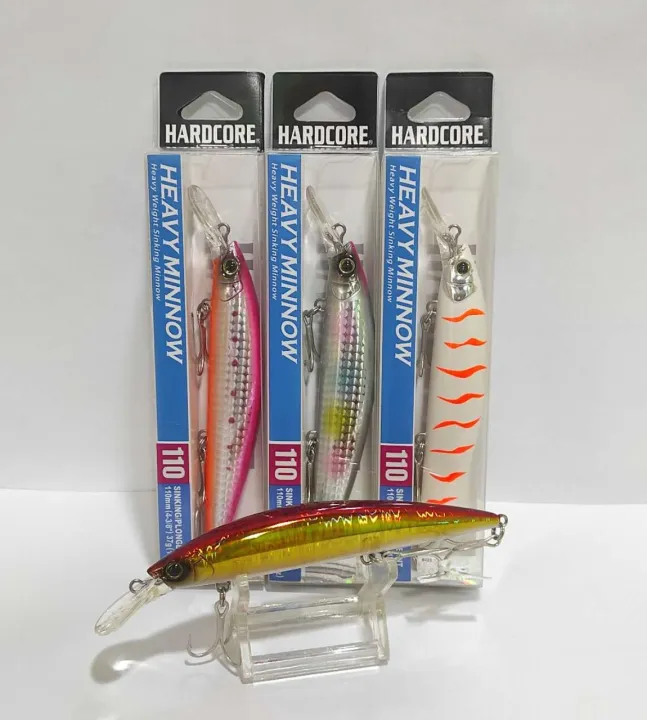 Duel Lure Hardcore Heavy Minnow Fishing Lure Lazada