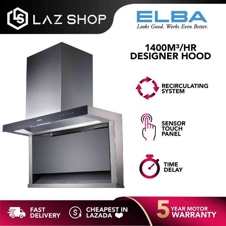 Elba Italy M Designer Hood Primo Eh H St Bk Range Hood