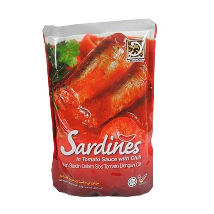 Sardin Viral Ikan Sardin Dalam Sos Tomato Dengan Cili Lazada